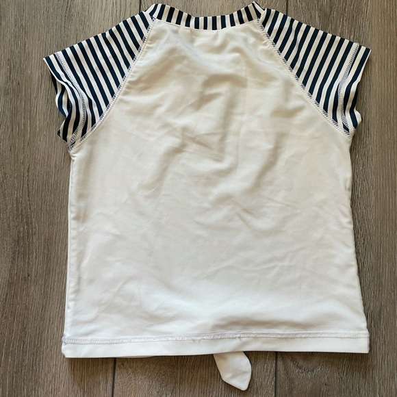 Tommy Bahama Girls Rash Guard Swim Top Flamingo 6X - Picture 4 of 4